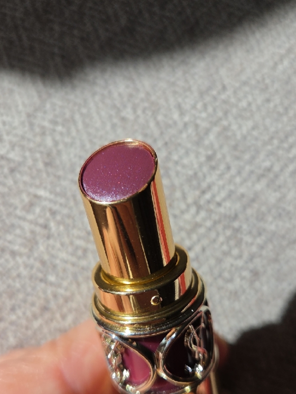 Yves Saint Laurent Rouge Volupte Shine #90 Plum Tunique - Picture 5 of 5